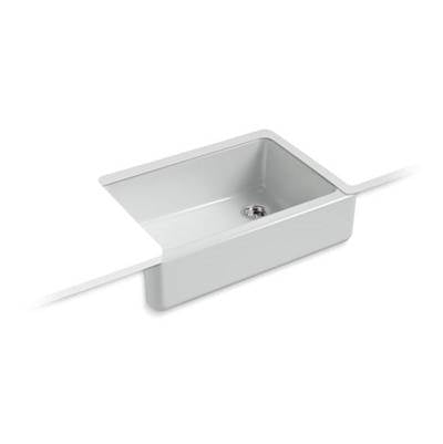 Kohler 5827-95- Whitehaven® 32-11/16'' x 21-9/16'' x 9-5/8'' Undermount single-bowl farmhouse sink | FaucetExpress.ca