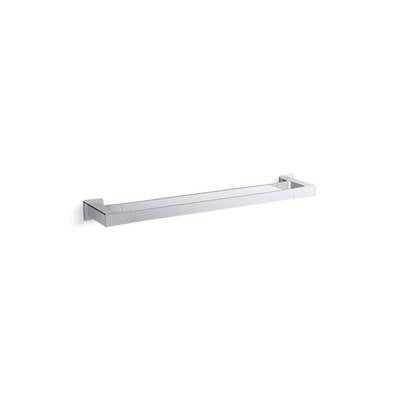 Kohler 26643-CP- Honesty® 24'' double towel bar | FaucetExpress.ca