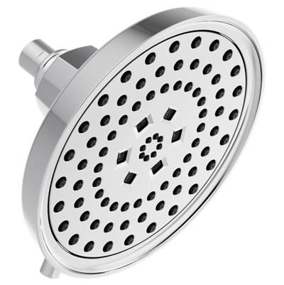 Brizo 87476-PC- H2Okinetic Round Multi-Function Showerhead | FaucetExpress.ca
