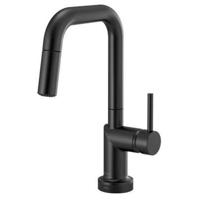 Brizo 64965LF-BLLHP- Odin SmartTouch Pull-Down Prep Kitchen Faucet with Square Spout - Handle Not Included