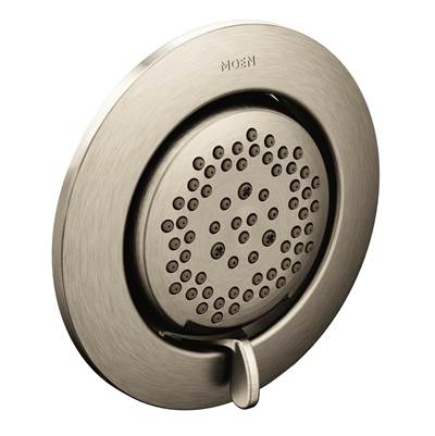 Moen TS1422BN- Mosaic Two-Function 3.25-Inch Diameter Head Body Spray, Valve Required, Brushed Nickel