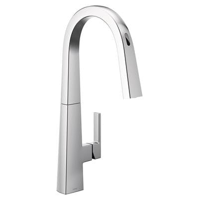 Moen S75005EVC- Nio U by Moen Smart Pulldown Kitchen Faucet with Voice Control and MotionSense