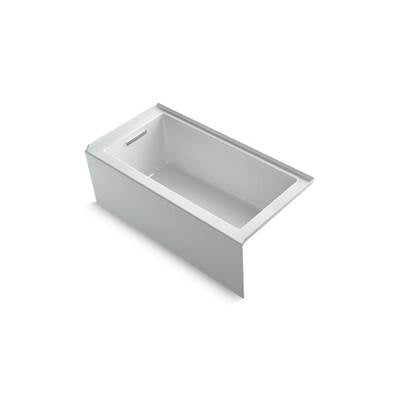 Kohler 1956-LA-95- Underscore® Rectangle 60'' x 30'' alcove bath with integral apron, integral flange and left-hand drain | FaucetExpress.ca