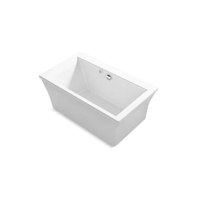Kohler 24019-GH-0- Stargaze® 60'' x 36'' freestanding Heated BubbleMassage air bath with fluted shroud | FaucetExpress.ca