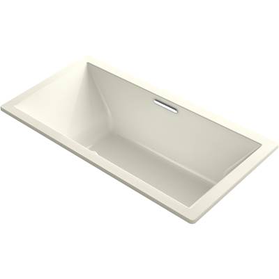 Kohler 1835-GH-96- Underscore Rectangle 72-in X 36-in Heated Bubblemassage Air Bath With Center Drain | FaucetExpress.ca