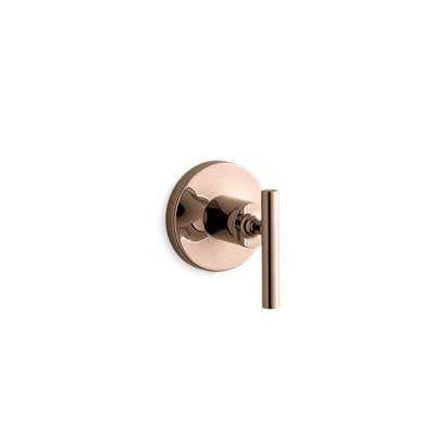 Kohler T14491-4-RGD- Purist® Valve trim with lever handle for transfer valve, requires valve | FaucetExpress.ca