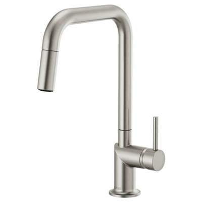 Brizo 63065LF-SSLHP - Square Pull-Down Kitchen Faucet