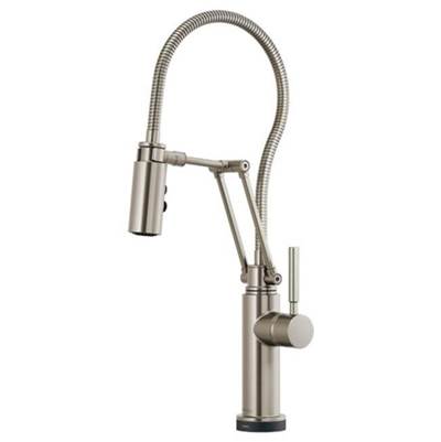 Brizo 64121LF-SS- Smarttouch Articulating Faucet With Finished Hose