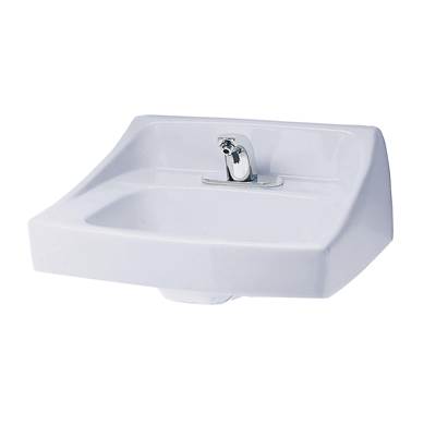 Toto LT307#01- 1-Hole Wall Mount Lavatory Cotton | FaucetExpress.ca