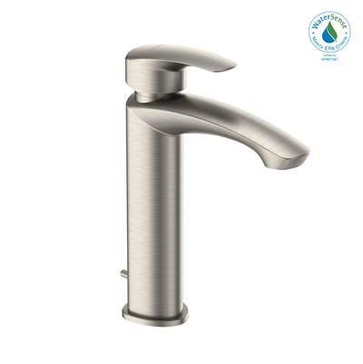 Toto TLG09303U#BN- TOTO GM 1.2 GPM Single Handle Semi-Vessel Bathroom Sink Faucet with COMFORT GLIDE Technology, Brushed Nickel  - TLG03303U#BN | FaucetExpress.ca