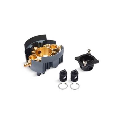 Kohler P8300-PS-NA- Rite-Temp® Valve body rough-in with service stops and PEX crimp connections, project pack | FaucetExpress.ca