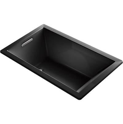 Kohler 1849-GH-7- Underscore Rectangle 60-in X 36-in Heated Bubblemassage Air Bath With Reversible Drain | FaucetExpress.ca