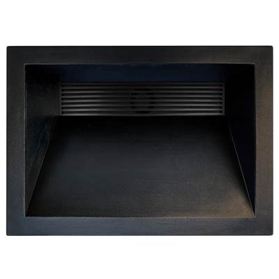 Linkasink AC01 - HENRY Concrete Rectangle Sloped with Grate Recess Sink - Under Mounted