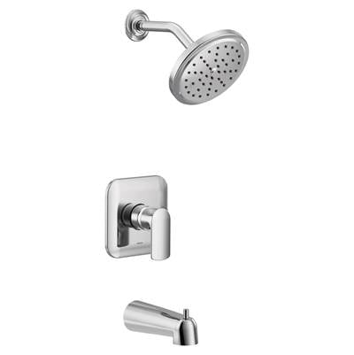 Moen UT3813EP- Rizon M-CORE 3-Series 1-Handle Eco-Performance Tub and Shower Trim Kit in Chrome (Valve Not Included)