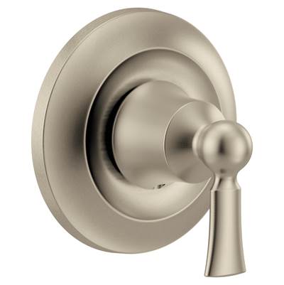 Moen UT4511BN- Wynford 1-Handle M-CORE Transfer Valve Trim Kit in Brushed Nickel (Valve Not Included)