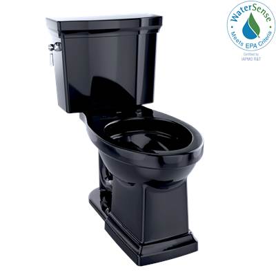 Toto CST404CEF#51- Promenade Ii Elong Bowl & Tank C404Cuf + St403E - Ebony | FaucetExpress.ca