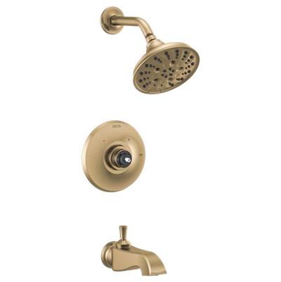 Delta T14456-CZLHP- 14 Series Tub And Shower Trim Less Handle | FaucetExpress.ca