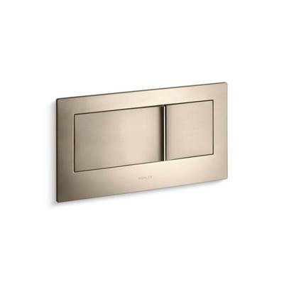 Kohler 6298-BV- Veil® Flush actuator plate for 2''x6'' in-wall tank and carrier system | FaucetExpress.ca