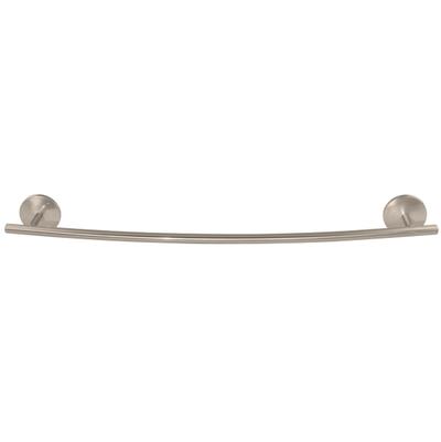 Laloo CR3824 BN- Classics-R Single Towel Bar  - Brushed Nickel | FaucetExpress.ca