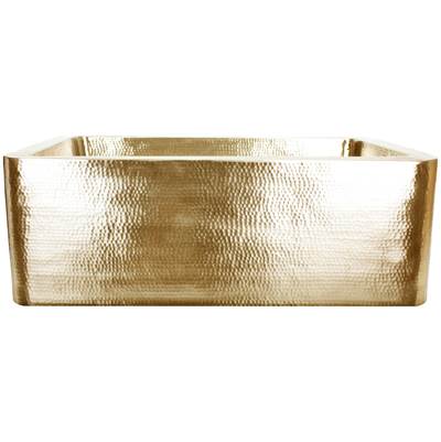 Linkasink C020 - Hammered Farm House Kitchen - Single Bowl 30''