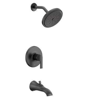 Moen UTS2203EPBL- Doux M-Core 2-Series Eco Performance 1-Handle Tub And Shower Trim Kit In Matte Black (Valve Sold Separately)