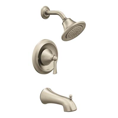 Moen T4503EPBN- Wynford Single-Handle 1-Spray Tub and Shower Faucet Trim Kit in Brushed Nickel (Valve Not Included)