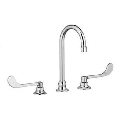 American Standard 6540160.002- Monterrey 8-Inch Widespread Gooseneck Faucet With 6-Inch Wrist Blade Handles 1.5 Gpm/5.7 Lpm