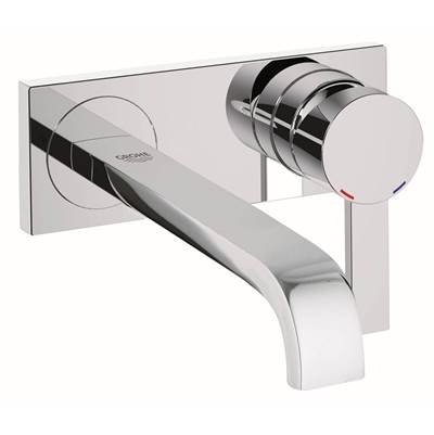 Grohe 1938700A- Grohe Allure 2-hole wall mount trim, vessel, lever, 8 3/4'' spout | FaucetExpress.ca