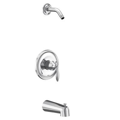 Moen UT2133NH- Eva M-Core 2-Series 1-Handle Tub And Shower Trim Kit In Chrome (Valve Sold Separately)