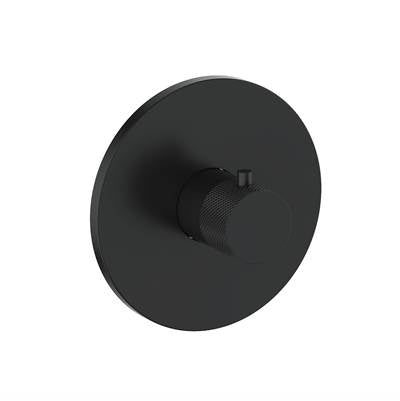 Vogt TM.DA.140.MB- Drava Trim for 3/4' Thermostatic Valve Matte Black