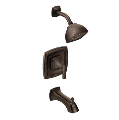 Moen T2693ORB- Voss Posi-Temp 1-Handle Tub and Shower Trim Kit in Oil Rubbed Bronze (Valve Not Included)