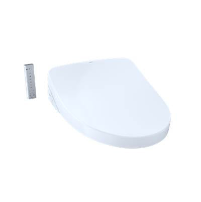 Toto SW3044AT40#01- TOTO S500e WASHLET plus and Auto Flush Ready Electronic Bidet Toilet Seat with EWATER plusand Classic Lid, Elongated, Cotton White | FaucetExpress.ca
