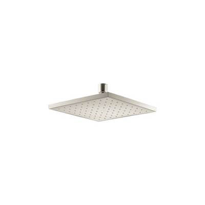 Kohler 13695-SN- 8'' rainhead with Katalyst® air-induction technology, 2.5 gpm | FaucetExpress.ca