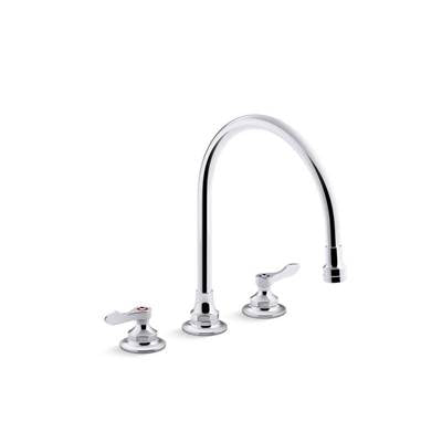 Kohler 815T70-4AHA-CP- Triton® Bowe® 1.5 gpm kitchen sink faucet with 9-5/16'' gooseneck spout, aerated flow and lever handles | FaucetExpress.ca