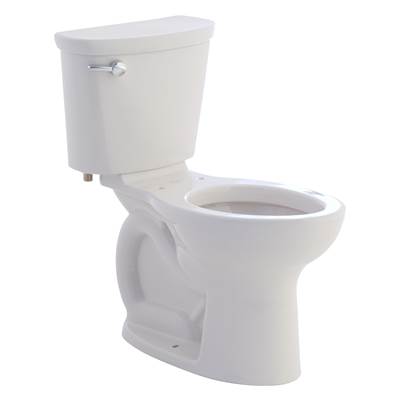 American Standard 215FA104.021- Cadet Pro Two-Piece 1.28 Gpf/4.8 Lpf Compact Chair Height Elongated Toilet Less Seat