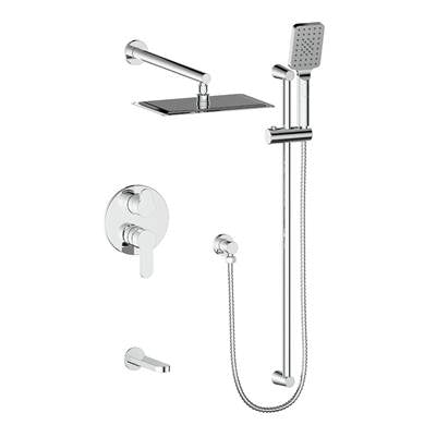 Vogt SET.LN.310.310.CC- Lusten 3-Way Pb Shower Set Cc - FaucetExpress.ca