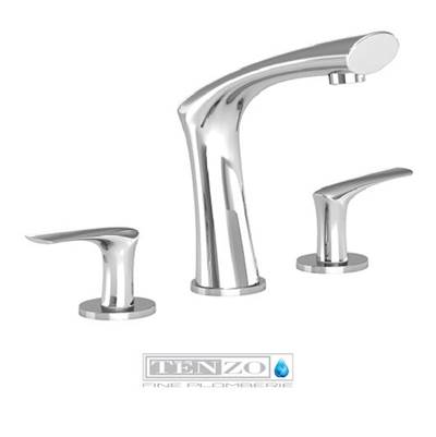 Tenzo FL13- Fluvia 8In Lavatory Faucet With (W/O Overflow) Drain