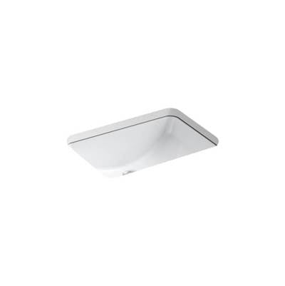 Kohler 2214-G-0- Ladena® 20-7/8'' x 14-3/8'' x 8-1/8'' Undermount bathroom sink with glazed underside | FaucetExpress.ca