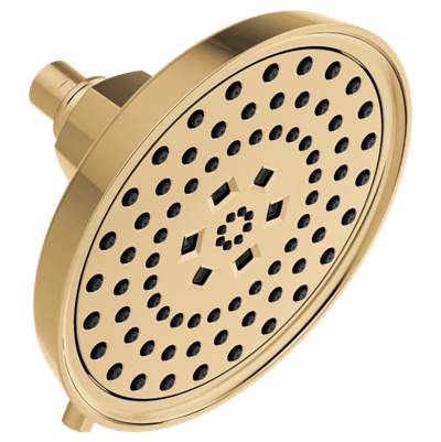 Brizo 87476-PG- H2Okinetic Round Multi-Function Showerhead | FaucetExpress.ca