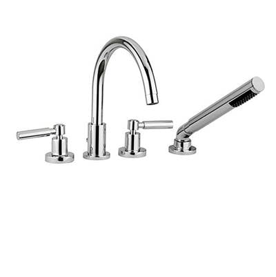 Ca'bano CA6630499- 4 Piece deck mount tub filler with hand spray