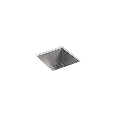 Kohler 5287-NA- Strive® 15'' x 15'' x 9-5/16'' Undermount bar sink with rack | FaucetExpress.ca