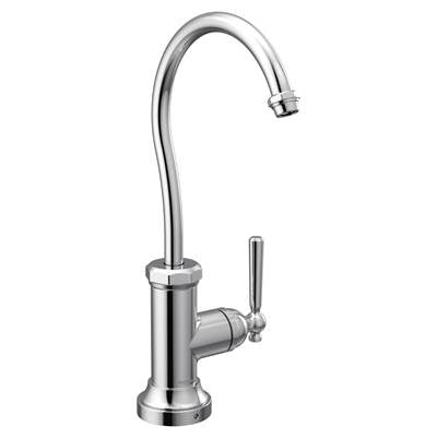 Moen S5540- Paterson Sip Industrial Cold Water Kitchen Beverage Faucet with Optional Filtration System, Chrome