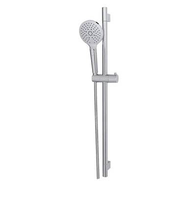 Aquabrass - 12685 Complete Round Shower Rail - 3 Functions