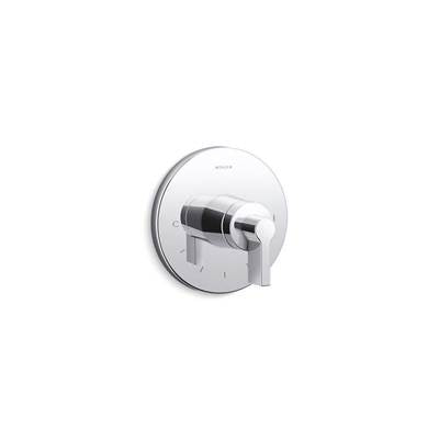 Kohler T78027-4-CP- Components thermostatic valve trim with Lever handle | FaucetExpress.ca