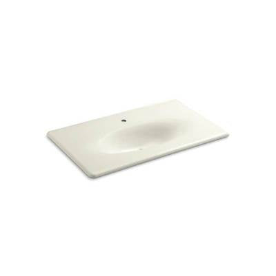 Kohler 3051-1-96- Iron/Impressions® 37'' vanity-top bathroom sink with single faucet hole | FaucetExpress.ca