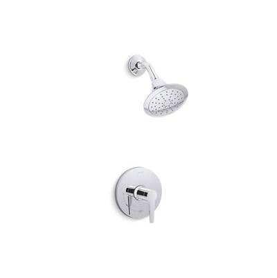 Kohler TS97077-4-CP- Pitch Rite-Temp® shower trim with 2.0 gpm showerhead | FaucetExpress.ca