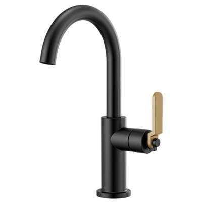 Brizo 61044LF-BLGL- Arc Spout Bar, Industrial Handle | FaucetExpress.ca