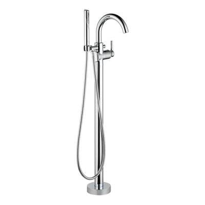 Delta T4759-FL- Delta Trinsic Floor Mount Free Standing Tub Filler Trim | FaucetExpress.ca