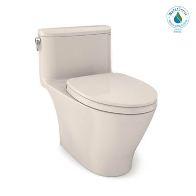 Toto MS642124CUFG#12- TOTO Nexus 1G One-Piece Elongated 1.0 GPF Universal Height Toilet with CEFIONTECT and SS124 SoftClose Seat, WASHLET plus Ready, Sedona Beige | FaucetExpress.ca