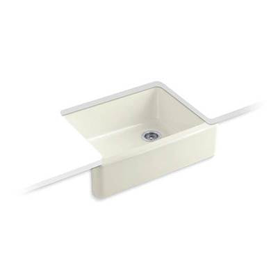 Kohler 6487-96- Whitehaven® 29-11/16'' x 21-9/16'' x 9-5/8'' Undermount single-bowl farmhouse kitchen sink | FaucetExpress.ca